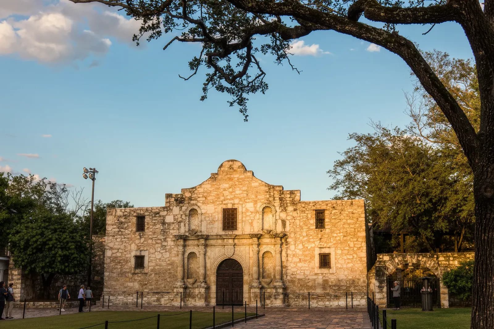 The Alamo on Alamo Plaza in downtown San Antonio